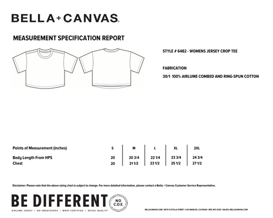 Vamos PR Cropped Tee