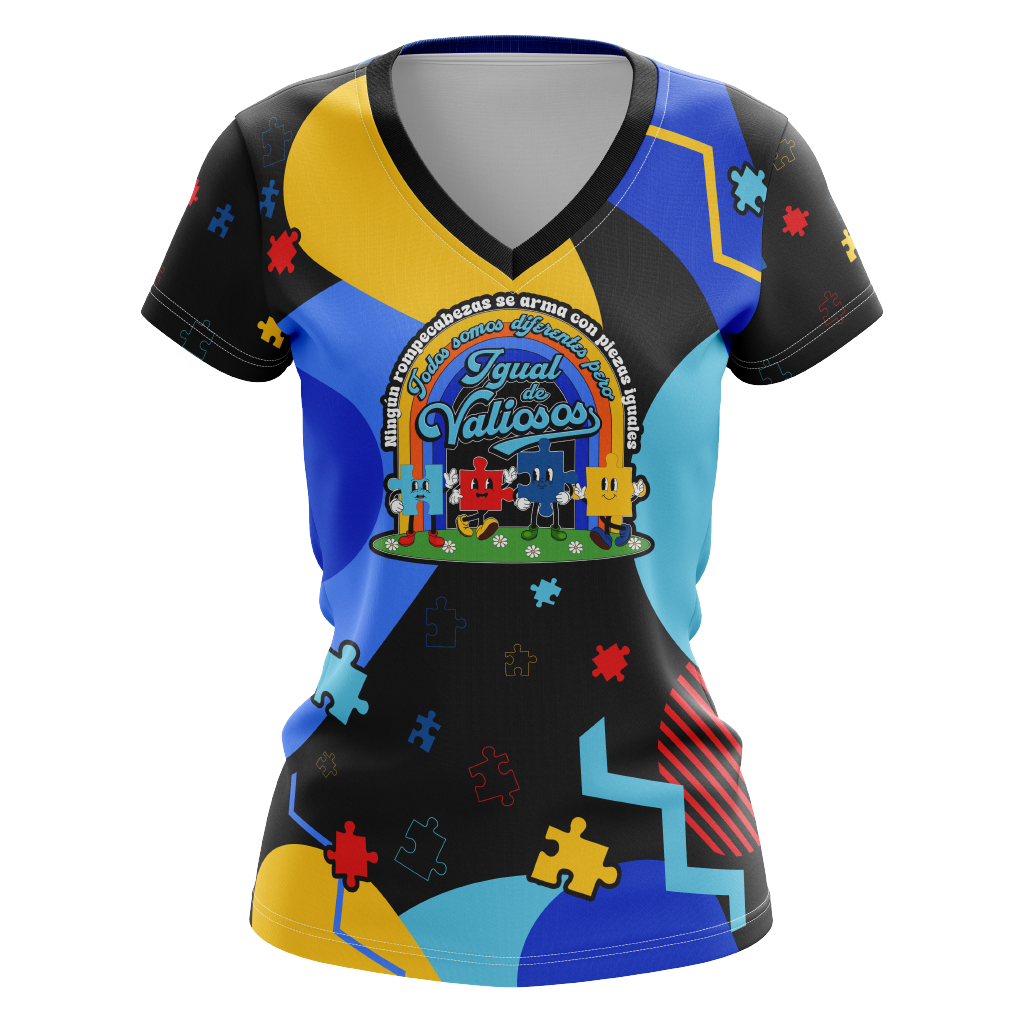 Igual de valiosos - T-shirt sublimada