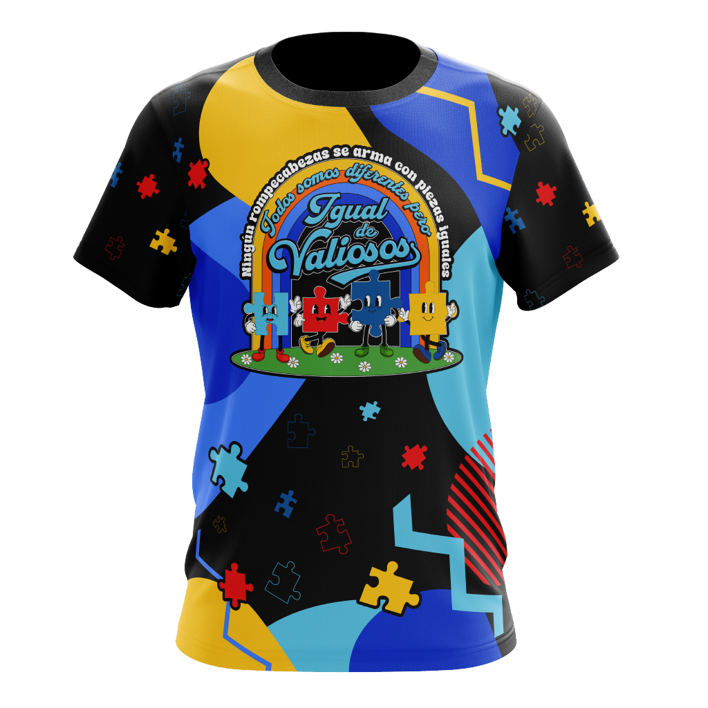 Igual de valiosos - T-shirt sublimada