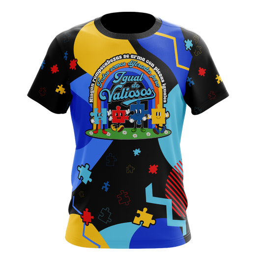Igual de valiosos - T-shirt sublimada