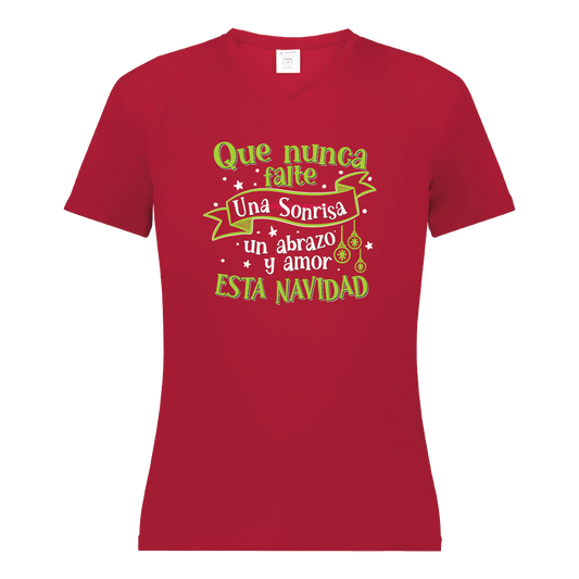 Que nunca falte una sonrisa, un abrazo y amor esta navidad