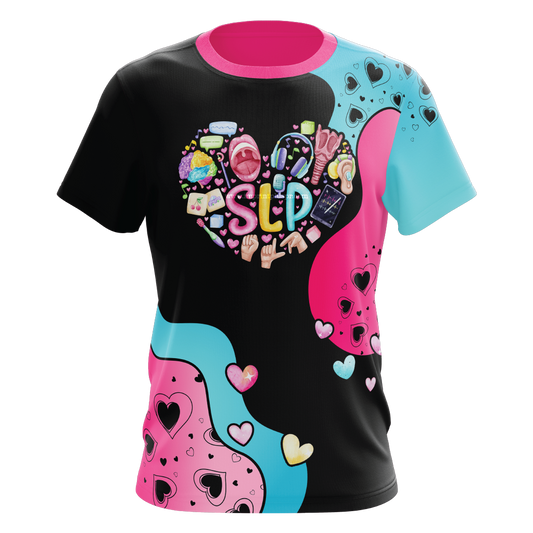 SLP Heart - T-shirt Sublimada