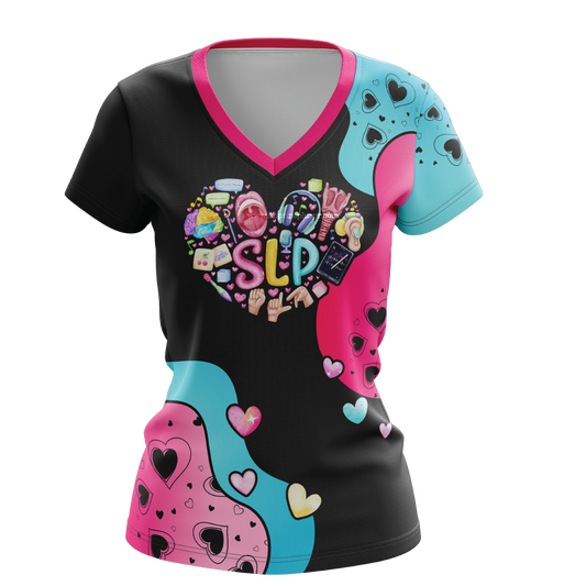 SLP Heart - T-shirt Sublimada