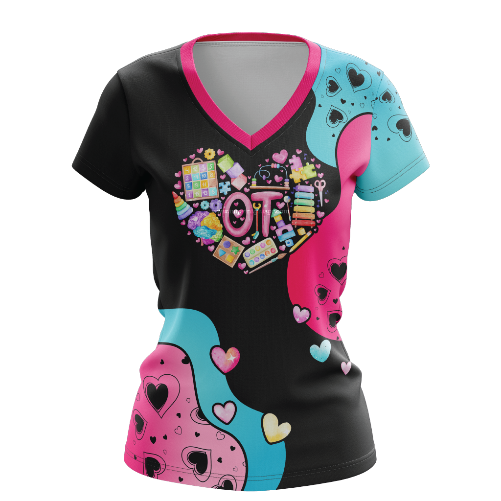 OT Heart - T-shirt Sublimada