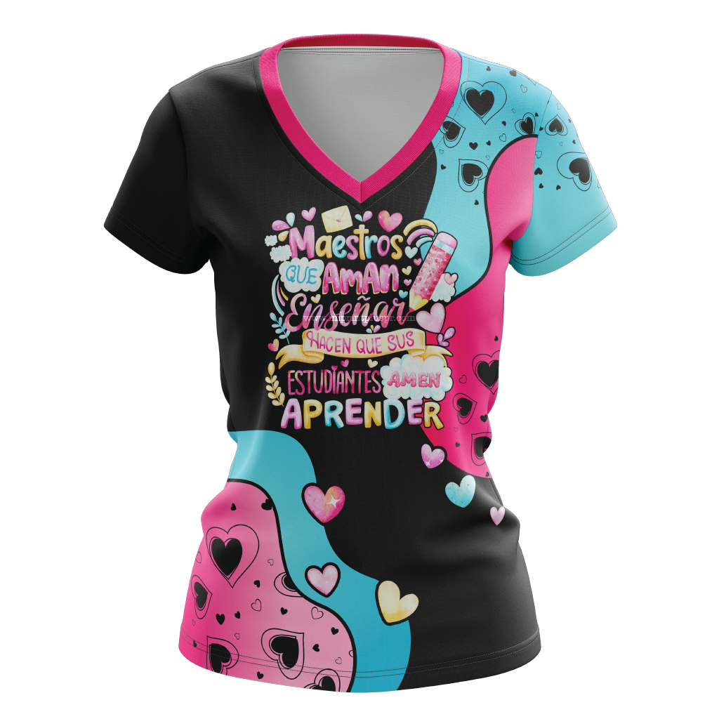 Maestros que aman enseñar - T-shirt Sublimada