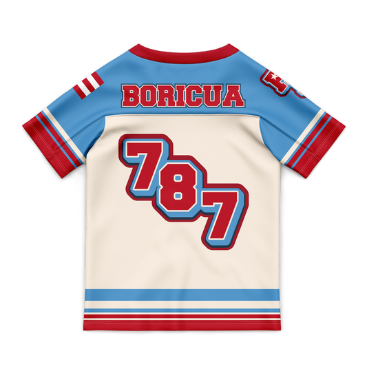 Puerto Rico 787 - Jersey sublimada estilo football