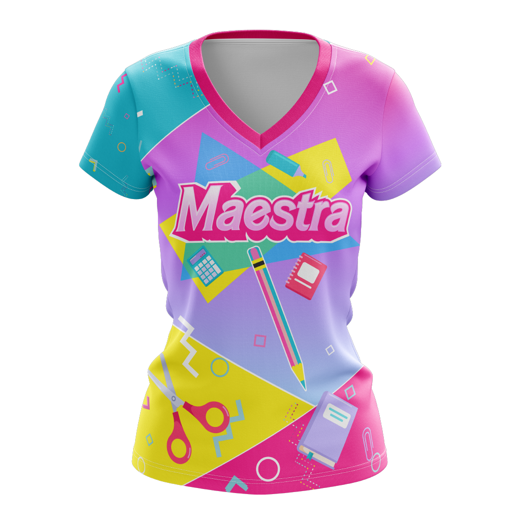 Retro Pink - T-shirt sublimada