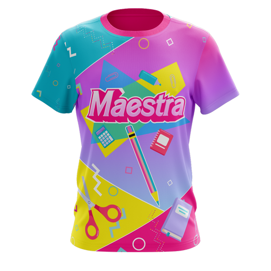 Retro Pink - T-shirt sublimada