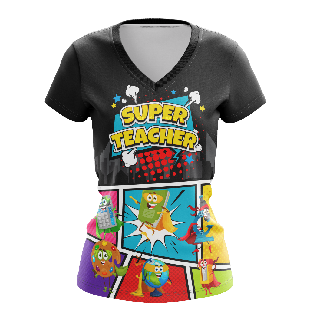 SUPER TEACHER - T-shirt sublimada
