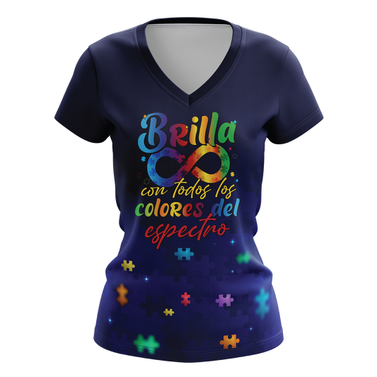 ¡Brilla con todos los colores del espectro! - T-shirt sublimada