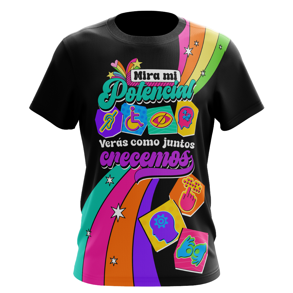 Juntos Crecemos - T-Shirt Sublimada