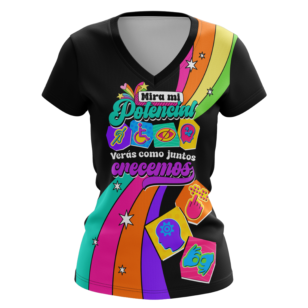 Juntos Crecemos - T-Shirt Sublimada