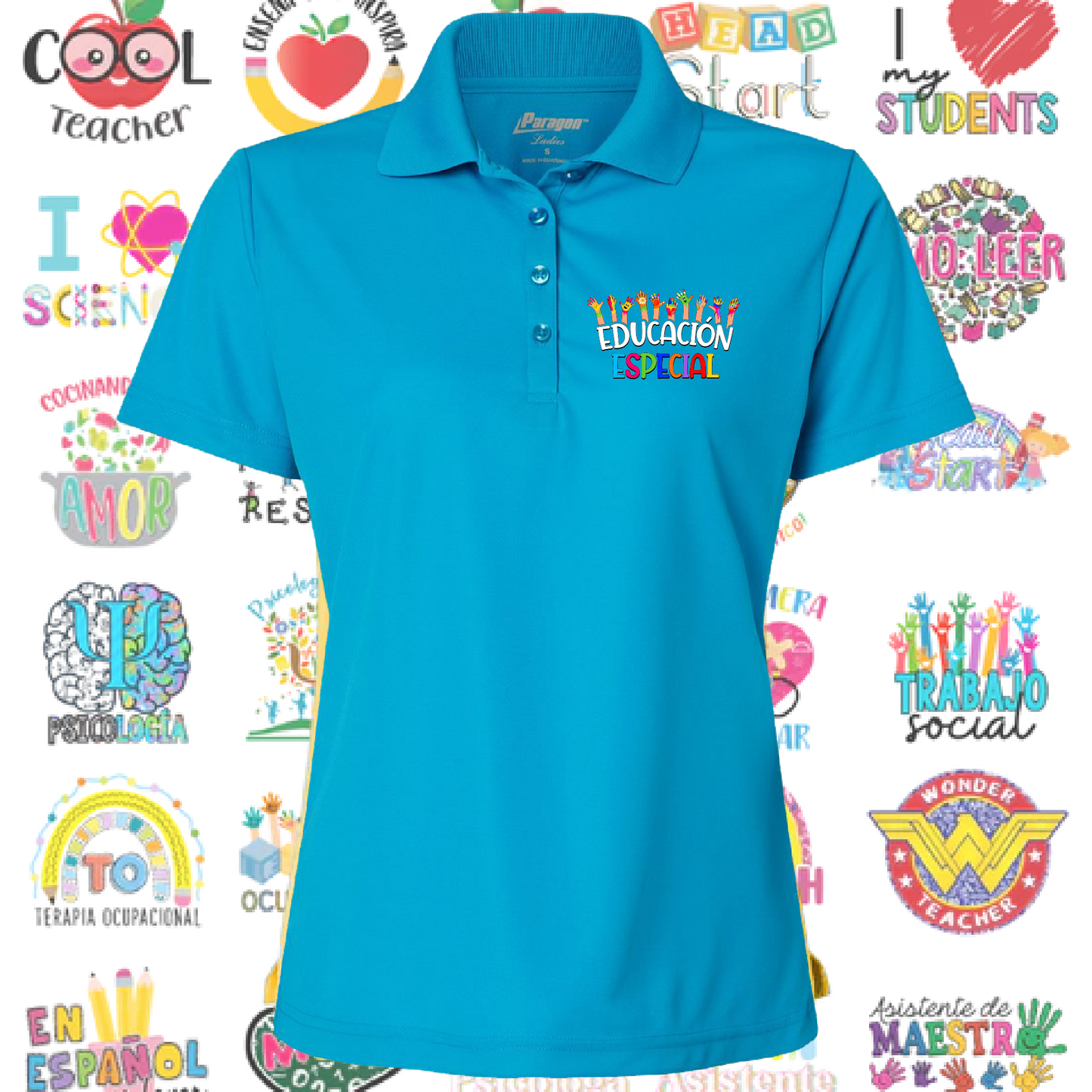 Paragon 504 Ladies Performance Polo - Chest Logo