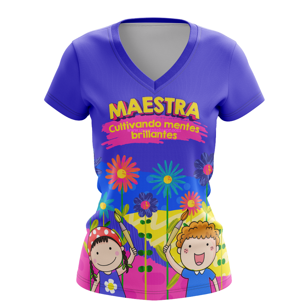 Cultivando mentes brillantes - T-shirt sublimada