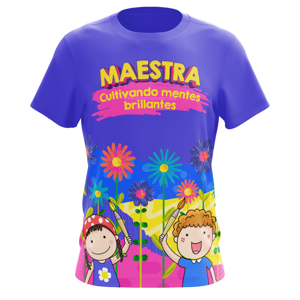 Cultivando mentes brillantes - T-shirt sublimada
