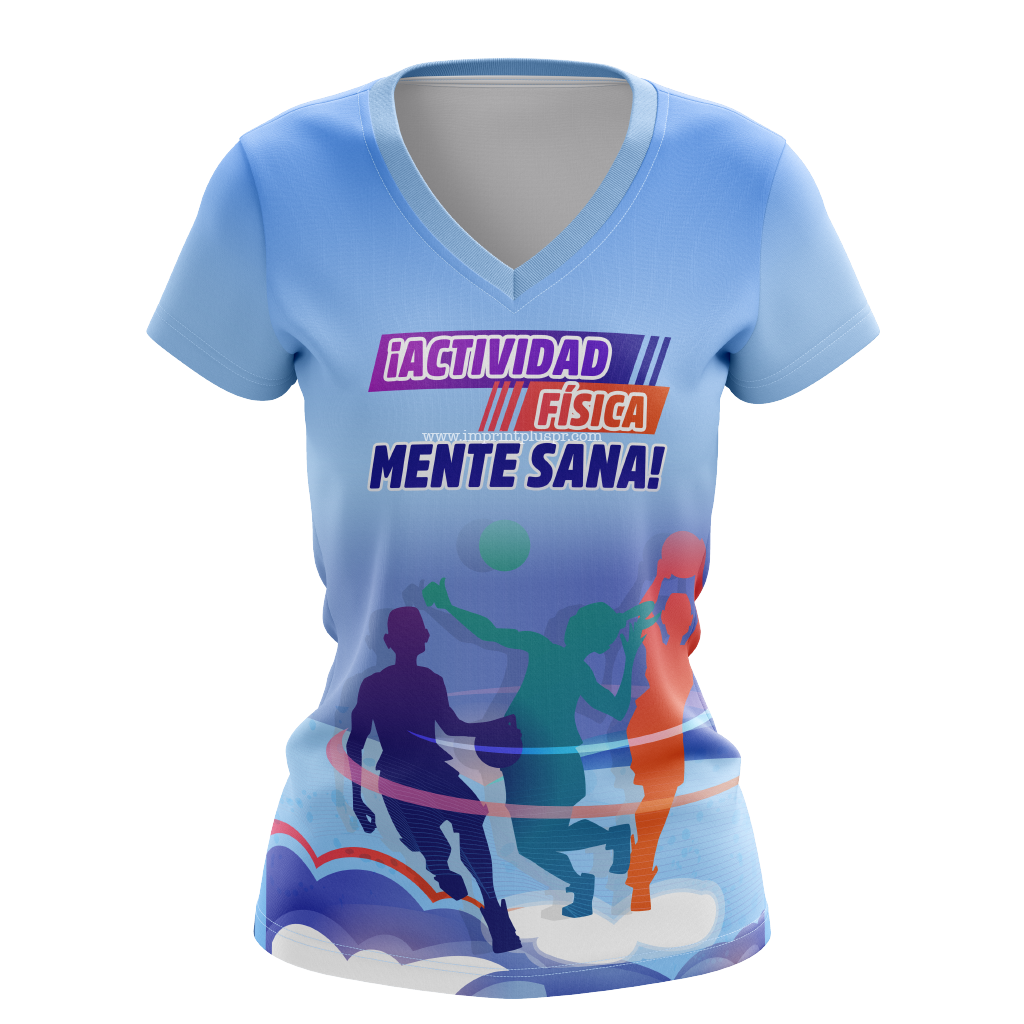 Actividad Física, Mente Sana - T-shirt sublimada