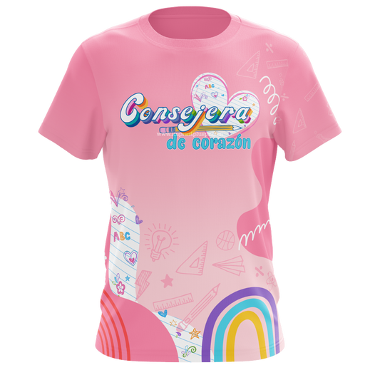 Corazón de Consejera - T-shirt sublimada