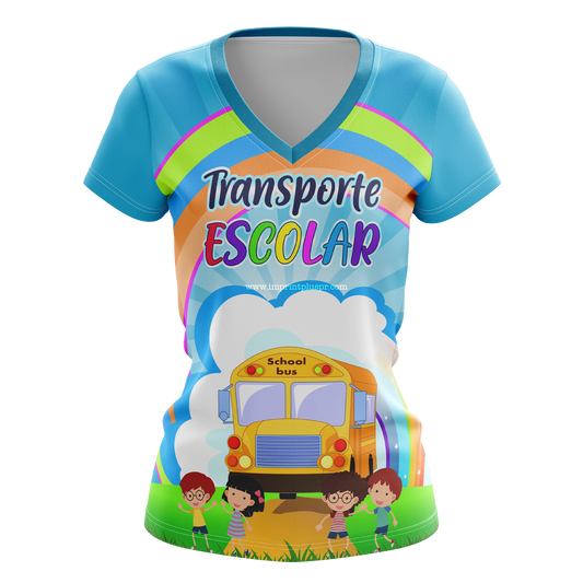 School Bus Adventure - T-shirt sublimada