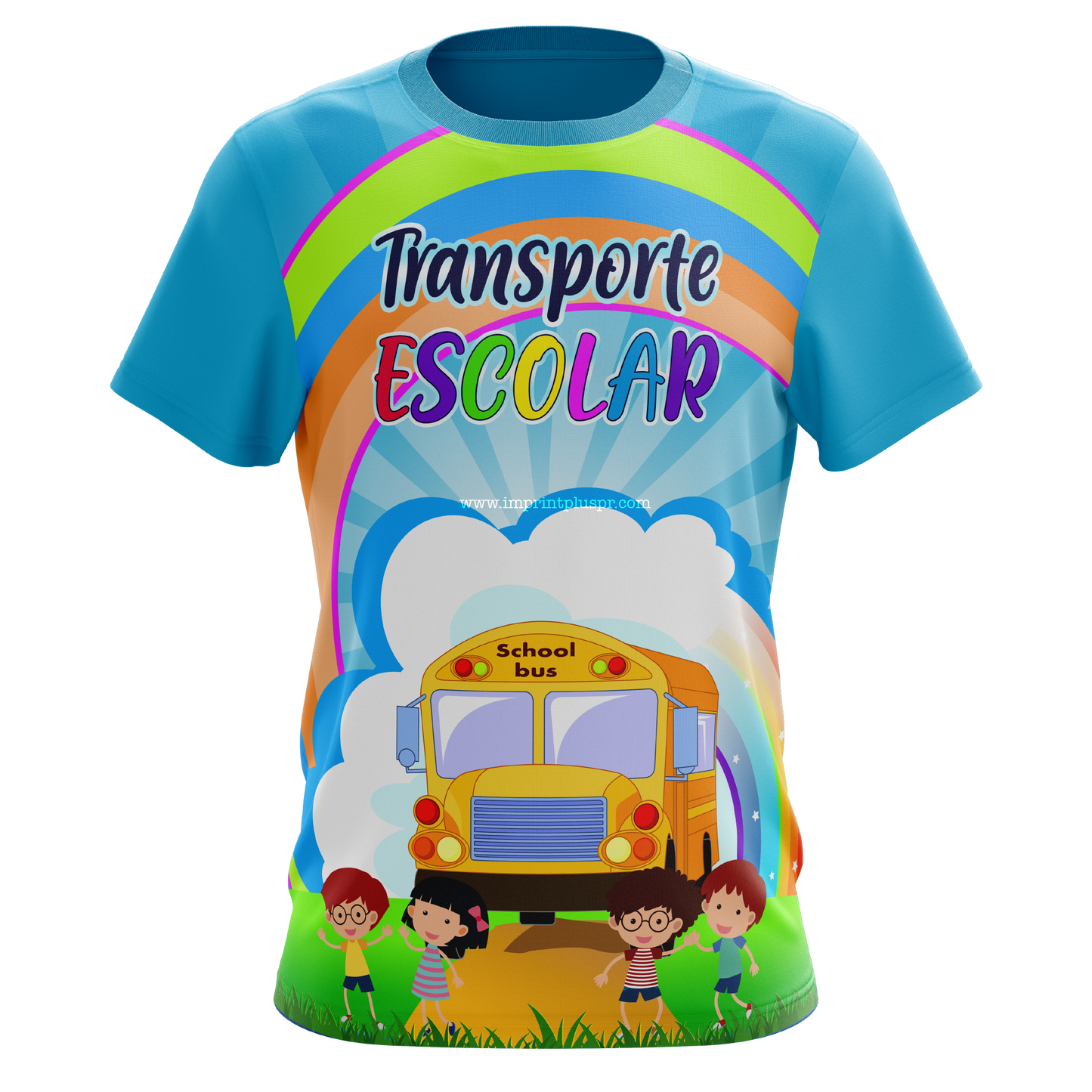 School Bus Adventure - T-shirt sublimada