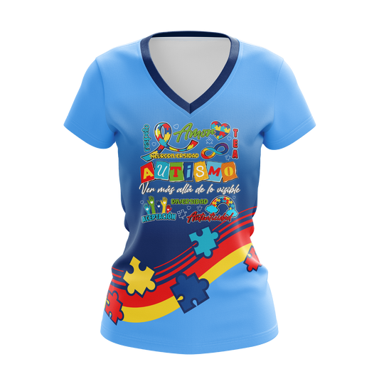 Autismo: Ver más allá de lo visible - T-Shirt Sublimada
