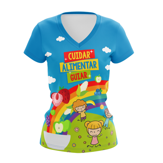 Cuidar, alimentar, guiar - T-shirt sublimada