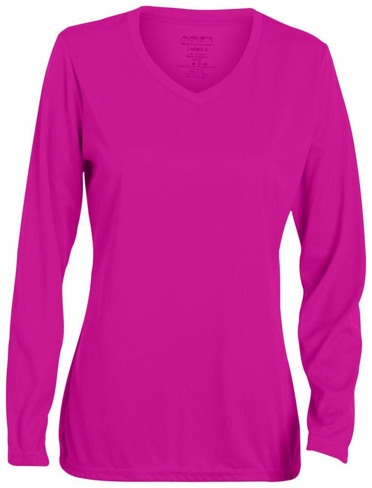 Augusta Ladies Long Sleeve Wicking T-Shirt 1788