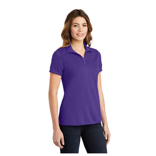 Sport-Tek Ladies RacerMesh Polo Chest Logo
