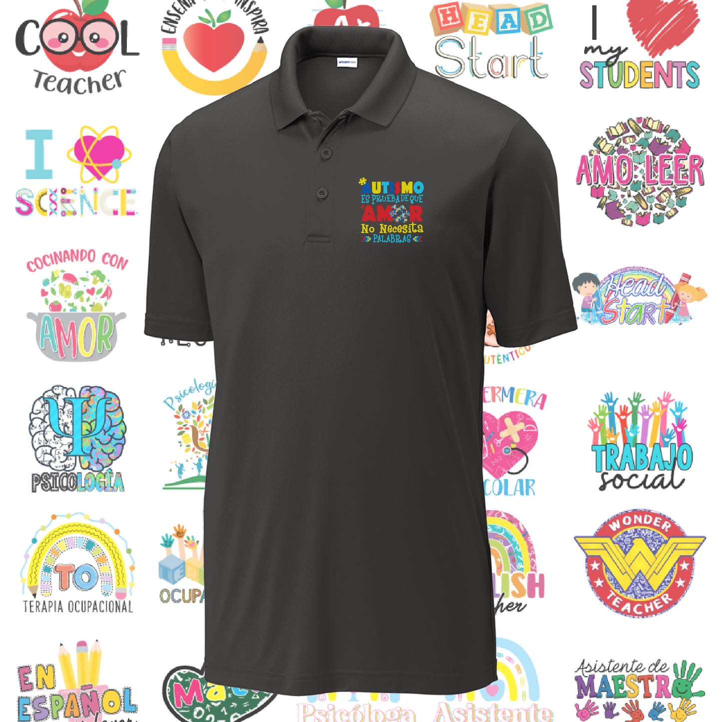 ST550 Sport-Tek ® PosiCharge ® Competitor ™ Polo - Chest Logo