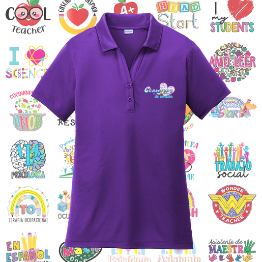 LST550 Sport-Tek ® Ladies PosiCharge ® Competitor ™ Polo - Chest Logo