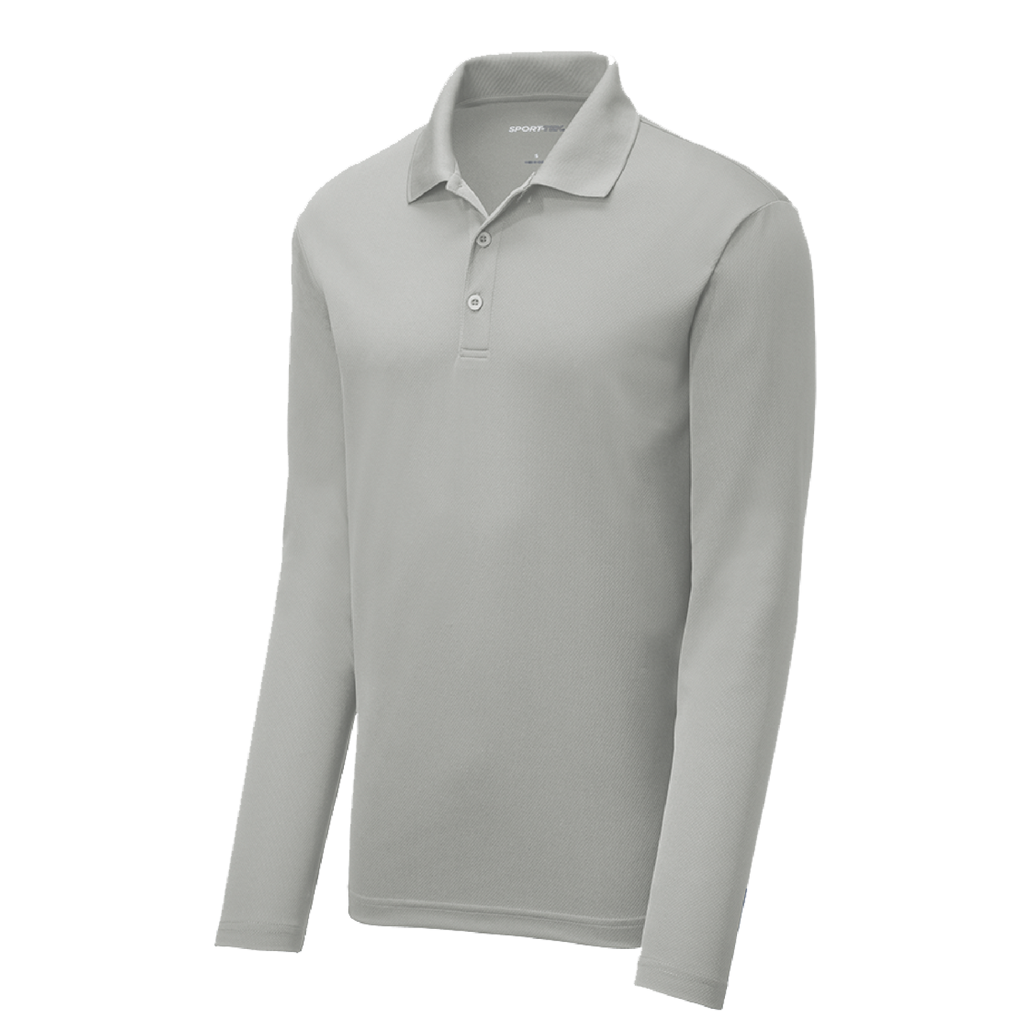 ST640LS Sport-Tek ® PosiCharge ® RacerMesh ® Long Sleeve Polo - Embroidered Logo - School