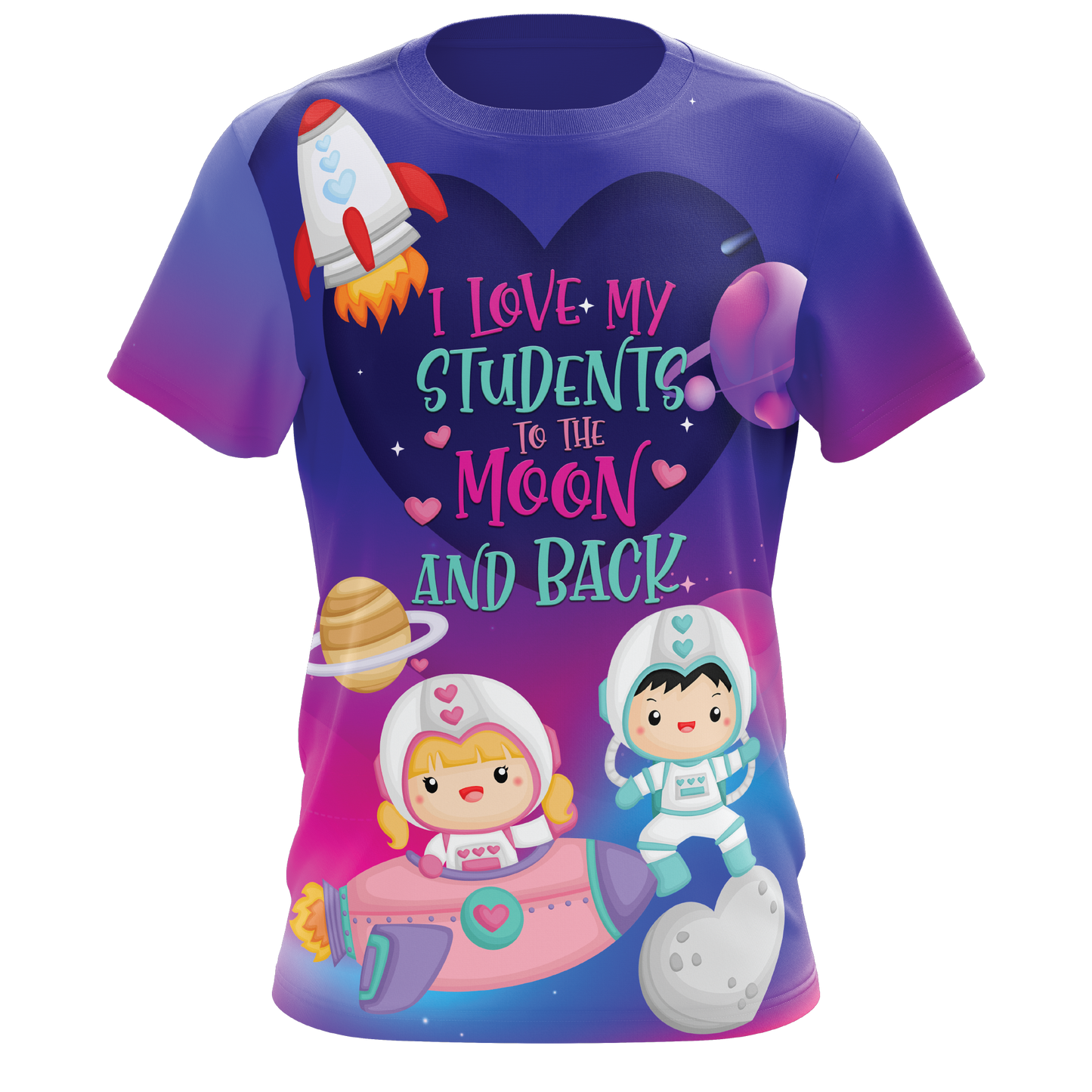 I love my students to the moon and back