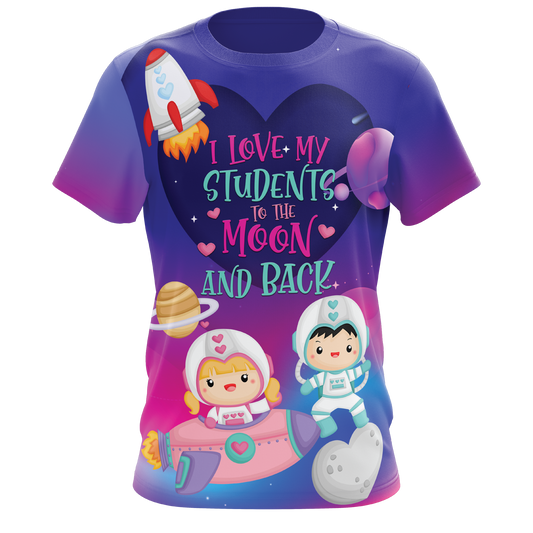 I love my students to the moon and back
