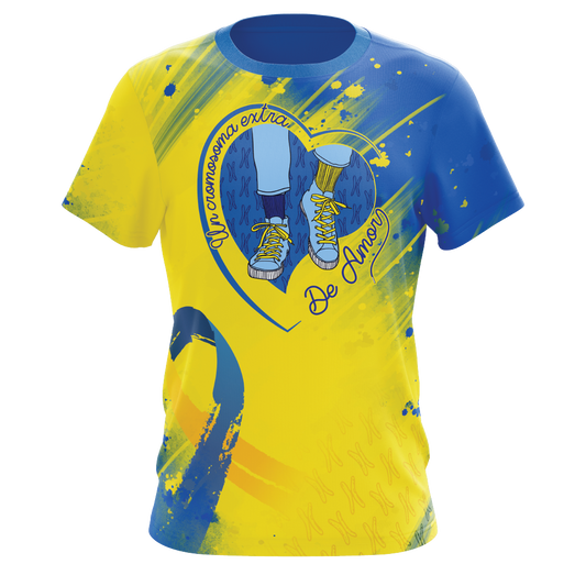 Un cromosoma extra de amor - T-shirt sublimada