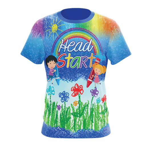 Head Start Kids & crayons