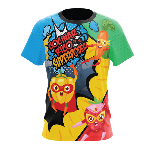 Cocinar rico es mi superpoder