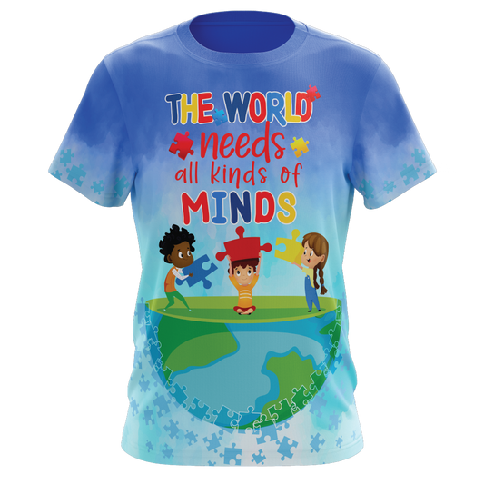 All kinds of minds - T-shirt sublimada
