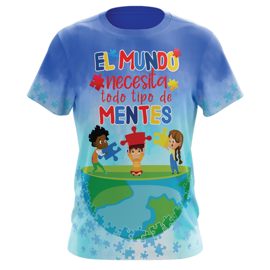 Todo tipo de mentes - T-shirt sublimada