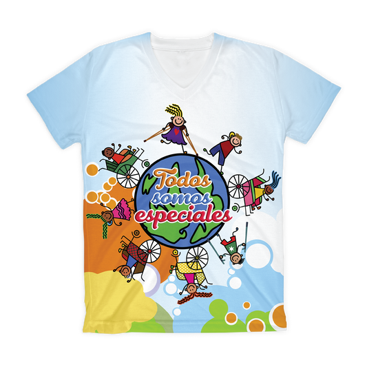 T-shirt sublimada - Todos somos especiales
