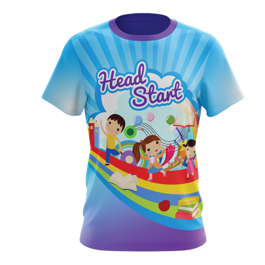 Rainbow Balloon Head Start