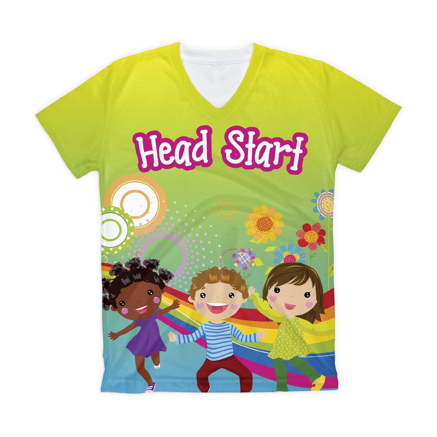 T-shirt sublimada - Kids & Rainbow