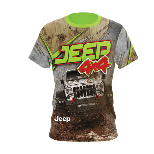 Jeep 4x4 Green T-shirt sublimada
