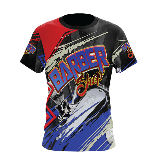 T-shirt sublimada - Barber Shop