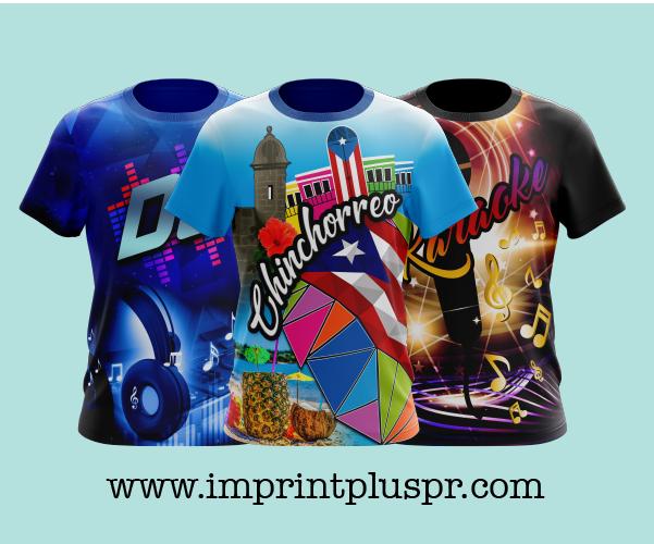 Camisetas Sublimadas