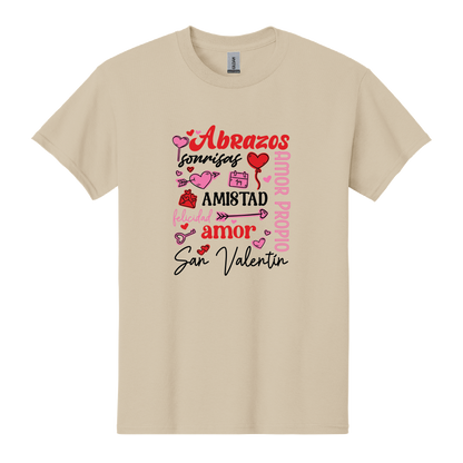 Abrazos, amor y amistad