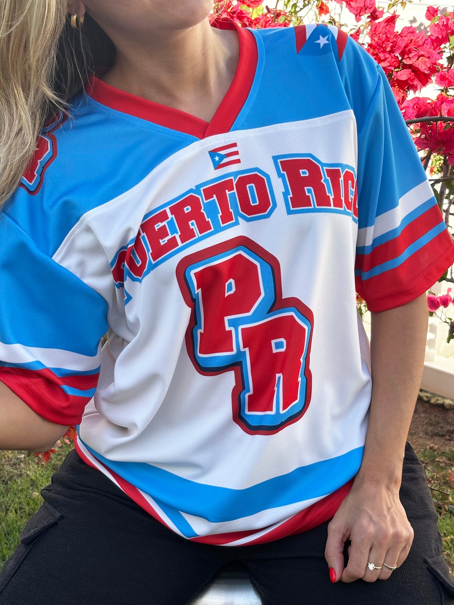 Puerto Rico 787 - Jersey sublimada estilo football
