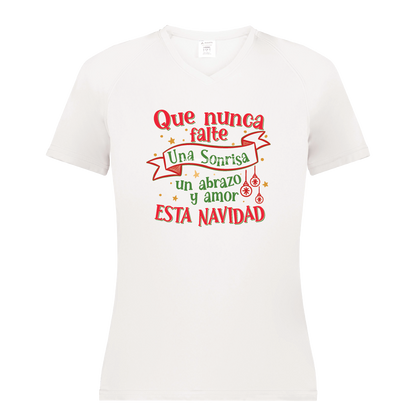 Que nunca falte una sonrisa, un abrazo y amor esta navidad