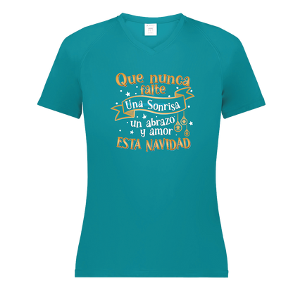 Que nunca falte una sonrisa, un abrazo y amor esta navidad