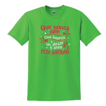 Que nunca falte una sonrisa, un abrazo y amor esta navidad