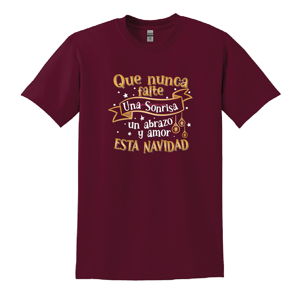 Que nunca falte una sonrisa, un abrazo y amor esta navidad