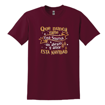 Que nunca falte una sonrisa, un abrazo y amor esta navidad